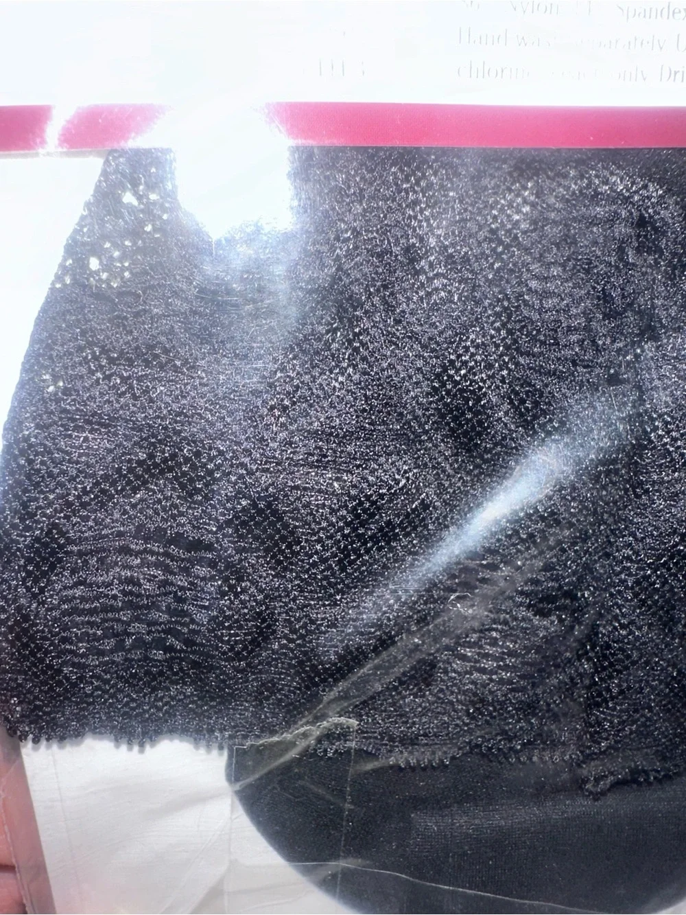 Medium Black Thigh Highs — Stay-Up Lace Top with Silicone
